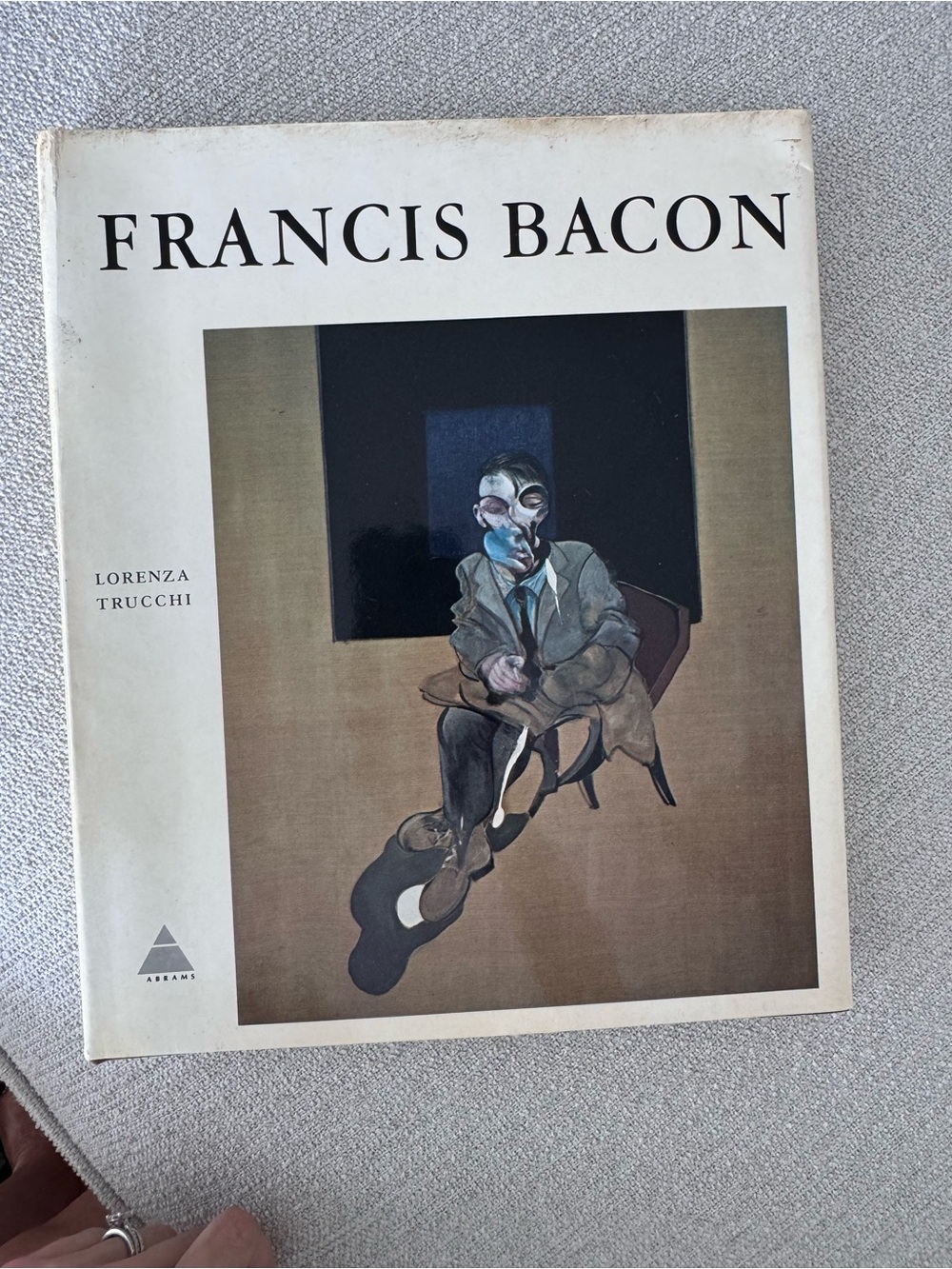 Abrams Books Francis Bacon Art Book - Cream, Black, Blue